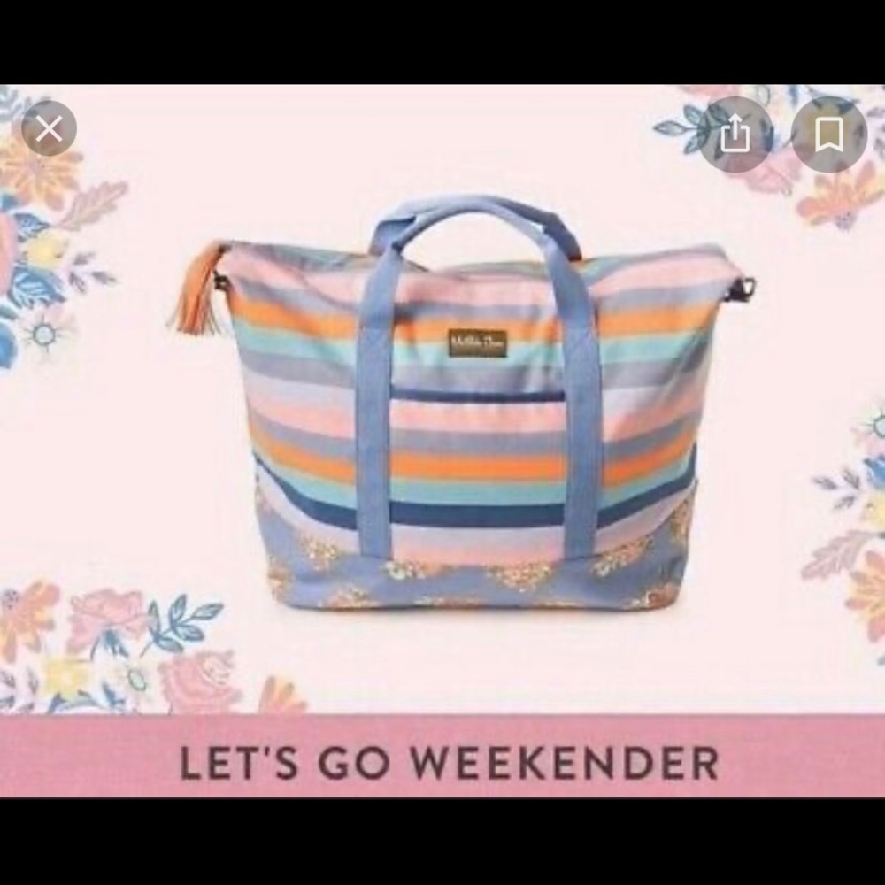 NWT Matilda Jane Weekender Bag